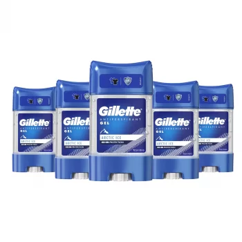 Gillette Artic Ice Deodorant Roll-On 70ml - Pack of 6