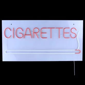 12"x24" Neon Led Sign - Cigarettes [LED-NS017]