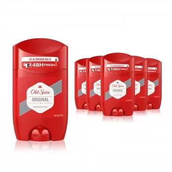 Old Spice Deodarant Stick 50ml - Original - 6PK