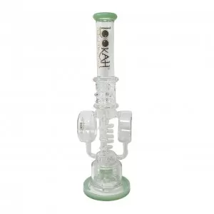18" Lookah - Disc Tower Of Filtration Recycler Water Pipe [WPC755]