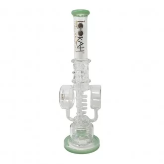18" Lookah - Disc Tower Of Filtration Recycler Water Pipe [WPC755]