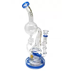 13" Lookah Inline Perc Ball Coil Recycler [WPC781]