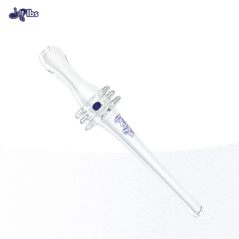 6 Inch Glass Nectar Pipe – Dogg Lbs Everyday Dabbing Tool