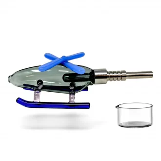Helicopter Nectar Collector with 510 Thread SS Tip