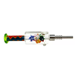 7.1" Oceanic Abyss Honey Straw, W/ SS Tip - Assorted [WSG1050]