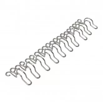 10mm Glass On Glass Steel Clip Adapter - 10 Pack