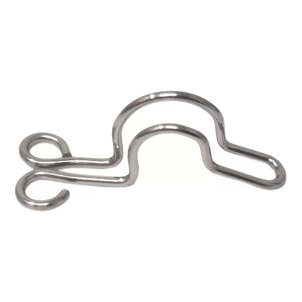 10mm Glass Joint Steel Clip Adapter – 10 Pack 10mm steel keck clips for glass-on-glass joints – 10 pack