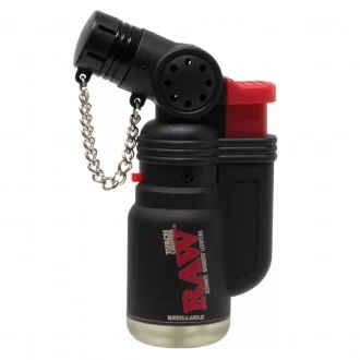 RAW - Black Torch Lighter - Display of 20