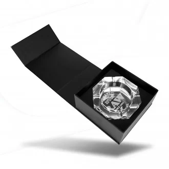 Raw Lead Free Crystal Ashtray