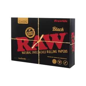 Raw Black Playing Cards