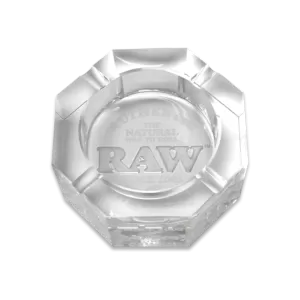 Raw Lead Free Crystal Ashtray