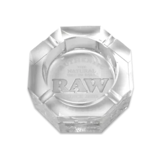Raw Lead Free Crystal Ashtray