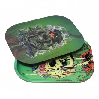 Metal Tray w/ 3D Lid 12Ct Display - Small - [ST3D100]
