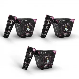 Blazy Susan Ultra Thin Rice Paper Cones Display