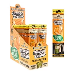 King Palm 1pk Mini Cones Pre Priced $0.69 - 30ct Display