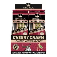 King Palm 2pk Mini Flavored Pre Rolled Cone 20ct Display