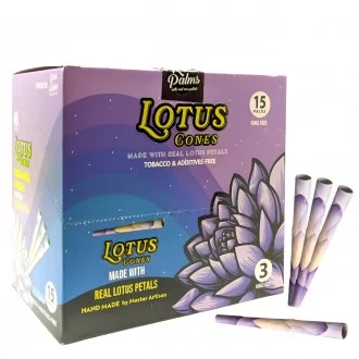 Lotus Cones by Rose Palms - King Size - 15pk Display 
