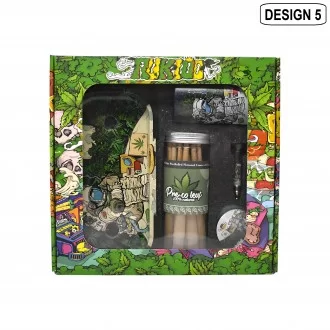 Rolling Tray + Cone Smoking Set