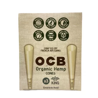 OCB Unbleached Organic Hemp Cones (Display of 32) Starting At: 