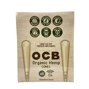 OCB Unbleached Organic Hemp Cones (Display of 32) Starting At: 