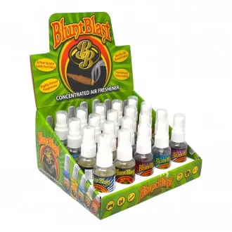 Blunt Blast Concentrated Air Fresheners - Assorted Flavors - 20ct Display