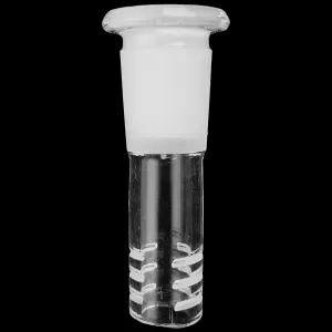 1.5" Frosted Joint Glass Downstem - 18M - 14Female [FTDWN000] 