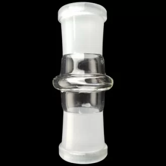 Glass Adapter - 18MM Female - 18MM Female [D234] 