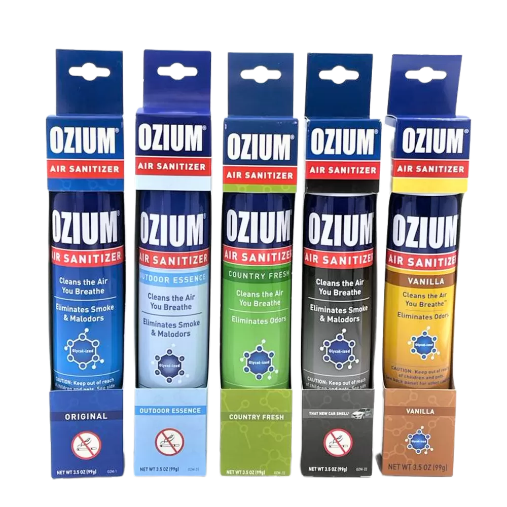 Ozium Air Sanitizer Spray 3.5oz - 4pk Display
