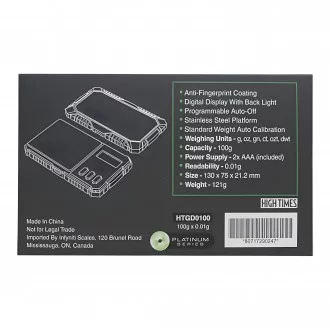 Infyniti Scale - HighTimes Guardian 100g x 0.01g 