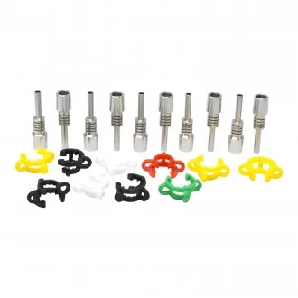 10mm Joint SS Tips W/ Plastic Clip - 10 Pack [SKY198]