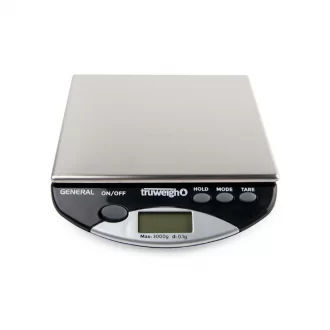 Truweigh General Compact Bench Scale - 3000g X 0.1g - Black 