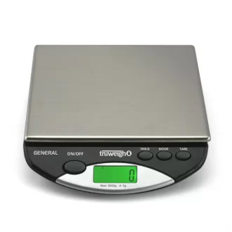 Truweigh General Compact Bench Scale - 8000g x 1g - Black