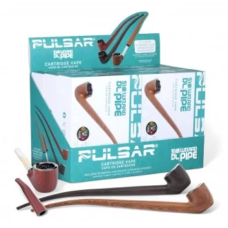Pulsar 510 DL Wizard Pipe VV Cartridge Vape 650mAh - Assorted Colors - 6ct Display