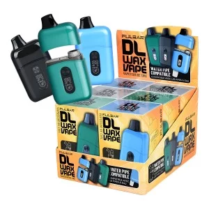 Pulsar DL Wax Vape Bar 650mAh - Assorted Colors - 6ct Display