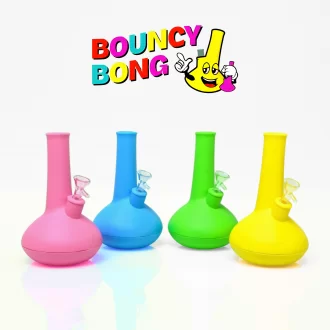 The Bouncy Bong Silicone Waterpipe Making Heads Spin