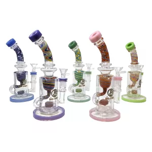Big Mom - 8" Inline Recycler Water Pipe [BM901]