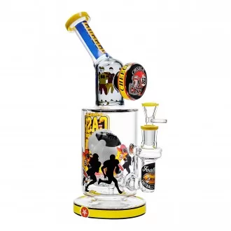 Cheech - 13" Smokey Breakaway Blaze Water Pipe - [CHE-362]