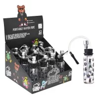 Cloudz Portable Water Pipe Hitter - 12Ct Display