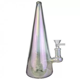9" ElectroP Cone Showerhead Perc BangerH Waterpipe 14F [CZS-JA249]