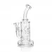 Crystal Series by HPG - 10" Reinforced Slit Cut Perc Water Pipe - [ES2238-BX]
