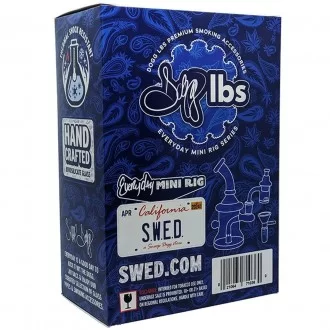 Dogg Lbs - Everyday 6.5" Assorted Color Mini Rig Water Pipe Box Set with Banger & Carb Cap [DLWP0011]