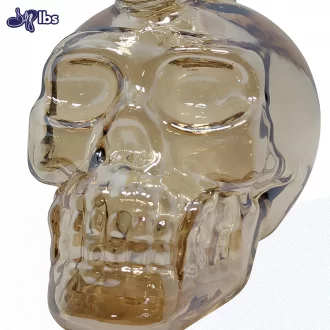 Death Row Records - 5.5" Assorted Metallic Skull Water Pipe w/ 14M Bowl