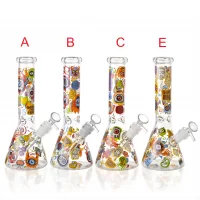 10" Pop Vision Colorful Art Beaker Water Pipe - [ES25107]