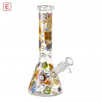 10" Pop Vision Colorful Art Beaker Water Pipe - [ES25107]