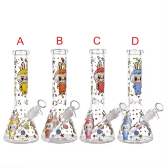 10" Bunny Monster Ice Catcher Beaker Water Pipe - Glow in the Dark [ES25267]