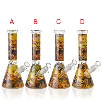 10" Smoke of the Demon Beaker Water Pipe - [ES25276]