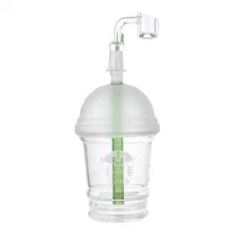 7" Frosted Dome Slush Cup Water Pipe - [HAJ250407]