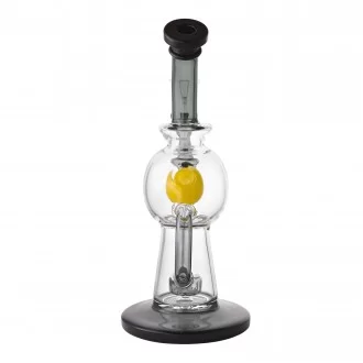 9" Galactic Core Orb Showerhead Perc Recycler Water Pipe - [HXCP448]
