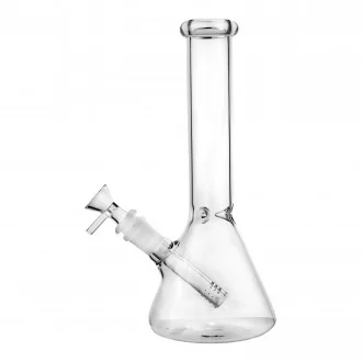 10"  4mm Thickness Beaker Water Pipe - Clear [HXCP941]