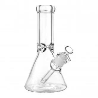 10" 7mm Thickness Beaker Water Pipe - Clear [HXCP960]